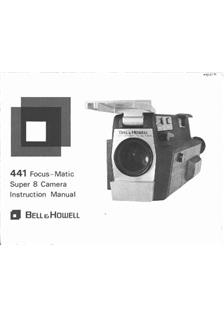 Bell and Howell 441 manual. Camera Instructions.